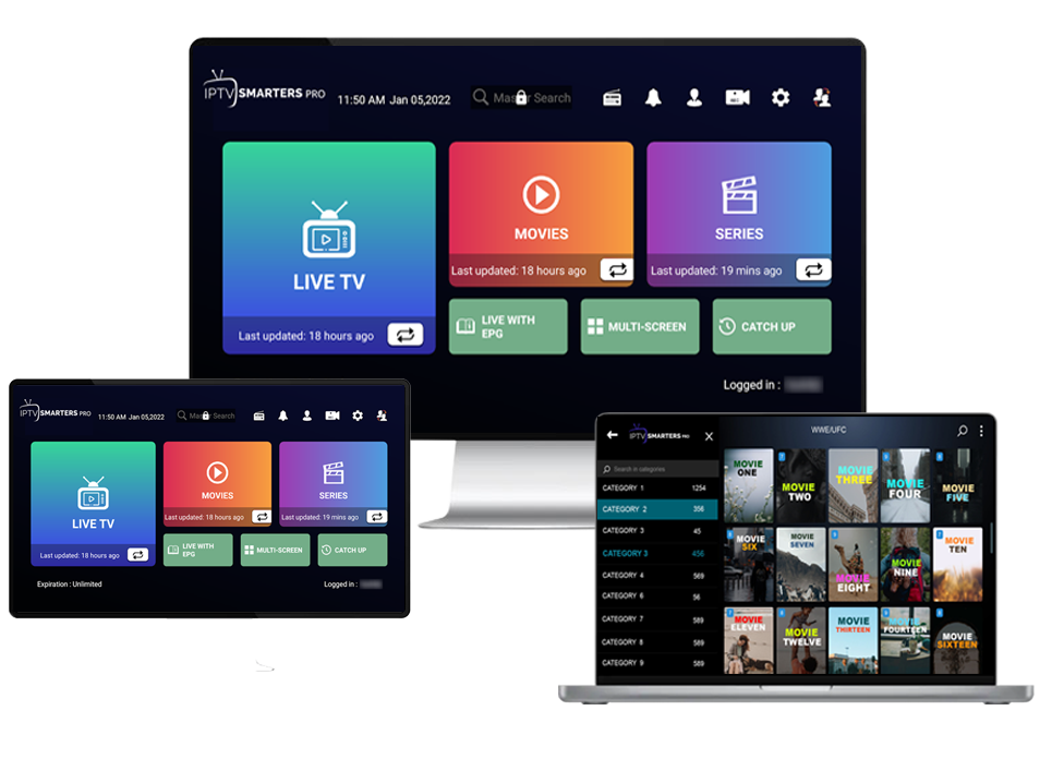OFFICIEL IPTV SMARTERS PRO | Meilleur Abonnement IPTV